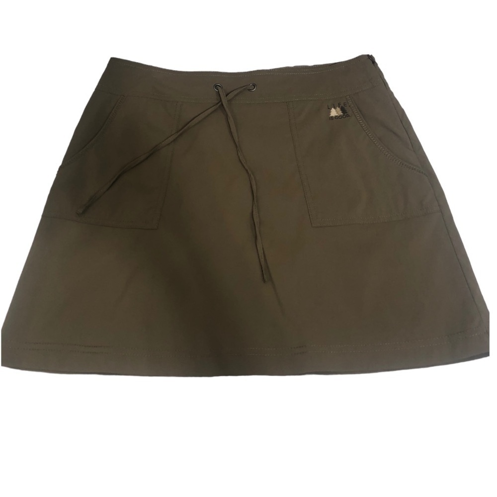 NWT life is good skirt brown color medium